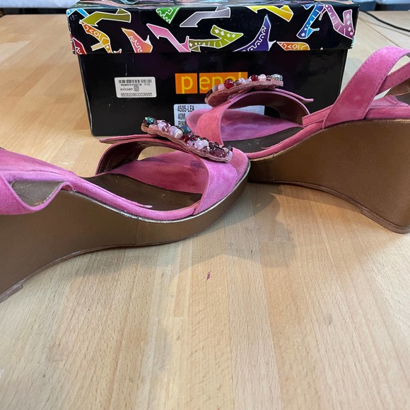 Pepol Ankle Strap Wedges - Barbie! - Picture 7 of 13